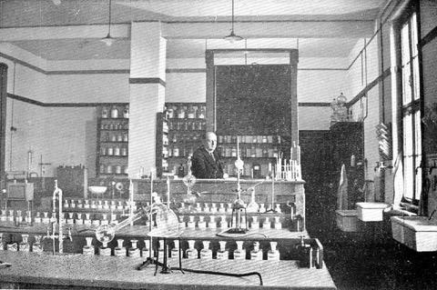 Chemischer Übungsraum 1927